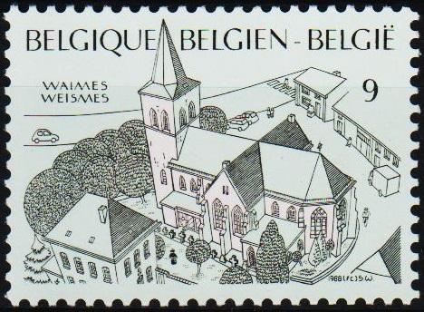 Belgium. 1988 9f S.G.2953 Unmounted Mint