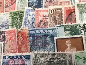 Greece mounted mint or used vintage stamps Ref 65821