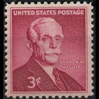 U.S.A. 1955 - Scott# 1072 Andrew W.Mellon Set of 1 NH