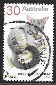 Australia #568 30c Mammals - Brushtail Possum