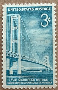 US #1109 MNH Single Mackinak Bridge SCV $.30