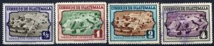 Guatemala; 1951; Sc. # 339-342;  Used Cpl. Set