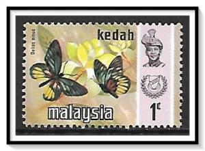 Kedah #113 Sultan & Butterflies MNH