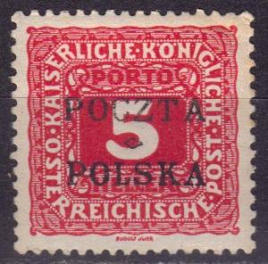 Poland J1 MNH VF cv 9.50