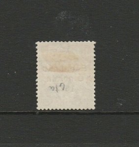 Ireland 1922/3 Opt on GB, 1 1/2d Long 1 to 1922, MM SG 69a