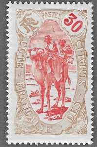 Somali Coast (1909) - Scott # 71.  MH