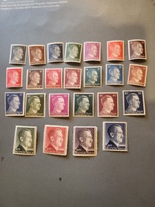 Stamps Germany Scott #506-27 never hinged