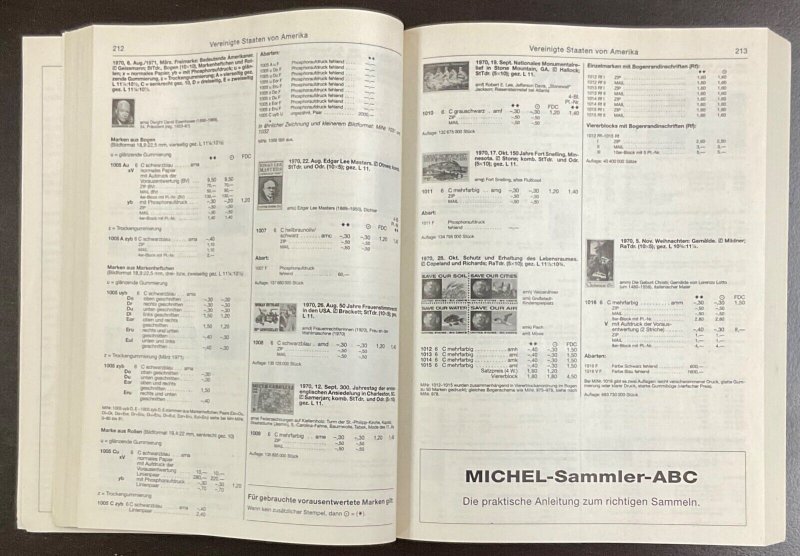 Michel USA-Spezial 2003 Stamp Catalog