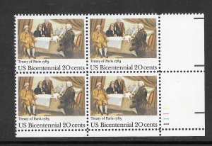#2052 MNH Plate Block