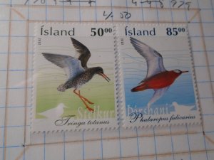 Iceland #  978-79  MNH   Birds