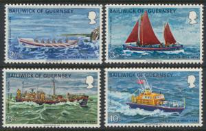 Guernsey  SG 94-97  SC# 91-94 MLH Life Boats  RNLB see details