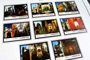 COLOR PRINTED PORTUGAL 2011-2015 STAMP ALBUM PAGES (93 illustrated pages)