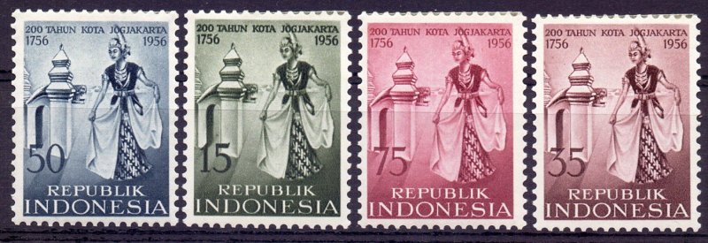 Indonesia. 1956. 186-89. 200 years of Jakarta. MLH. 