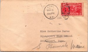 FDC 1927 SC #644 No Cachet - Rome, Ny - Single - F70873