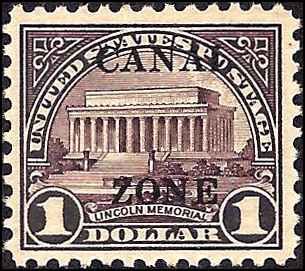 Canal Zone 95 Mint,OG,NH... CV $250.00