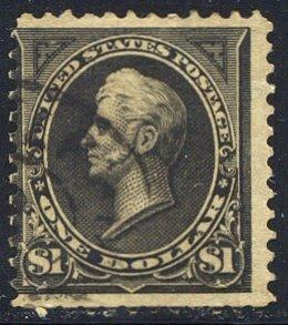 U.S. #276 Used - $1.00 Black - BARGAIN ALLEY