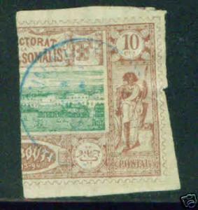 Somali Coast Scott 11a  CV$125 if on Cover