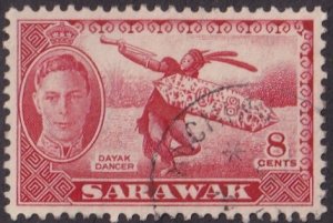 Sarawak #185 Used