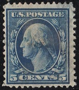 SC#335 5¢ Washington (1908) Used