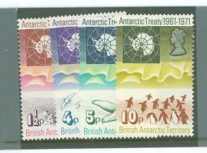 British Antarctic Territory #39-42 Mint (NH) Single (Complete Set)