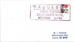 1980s - Paquebot - Canal Station, Sault Sainte Marie, Mich - F69153