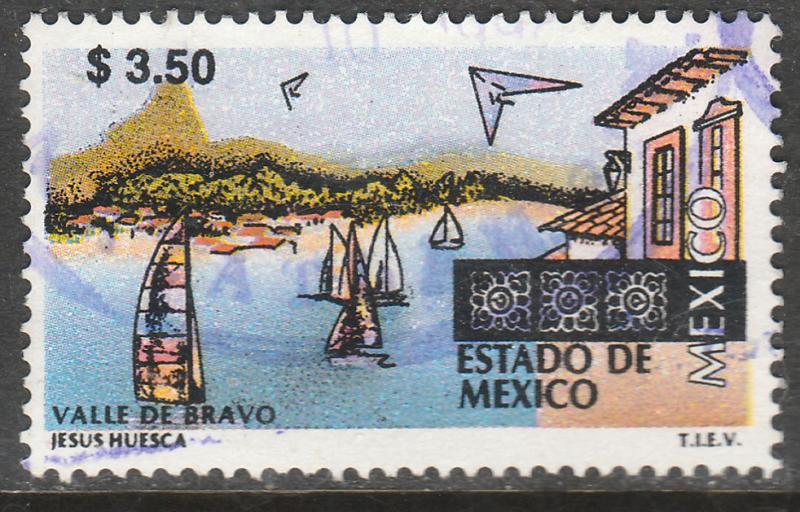 MEXICO 1970, $3.50 Tourism Mexico, Valle de Bravo. USED. F-VF. (1389)