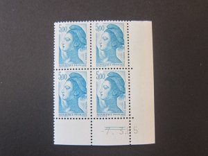 France 1982 Sc 1804 BLK(4) set MNH