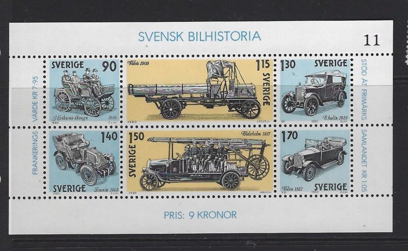 Sweden SC 1334 MNH (2gsi)