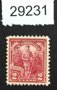 US STAMPS  #643 MINT OG H  LOT #29231