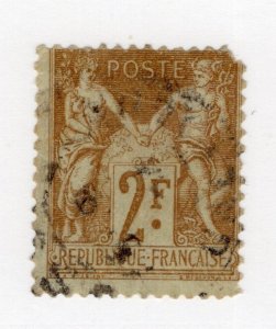 France - Sc# 108 Used           /           Lot 1225178
