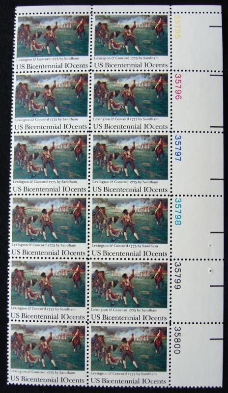 US #1563 MNH Plate Block of 12 SCV $2.50 L10