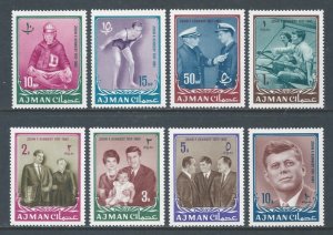 Ajman #19-26 NH Pres. John F Kennedy