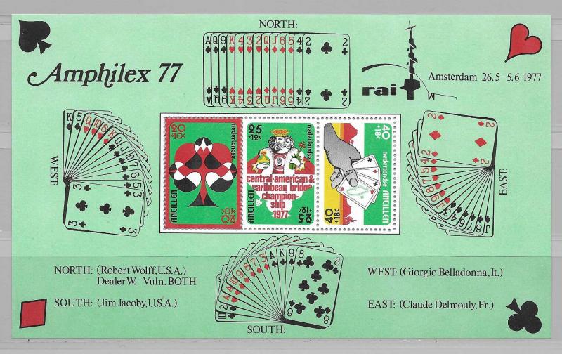 Netherlands Antilles B146 Bridge Championships s.s. MNH