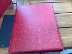 ICOLLECTZONE Lighthouse Red Album Three Ring Covers (LG037)