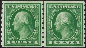 412 Mint,OG,NH... Line Pair... SCV $260.00