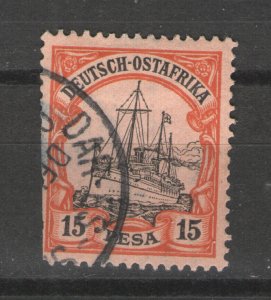German Colonies - East Africa 1900 Sc# 15 Used G