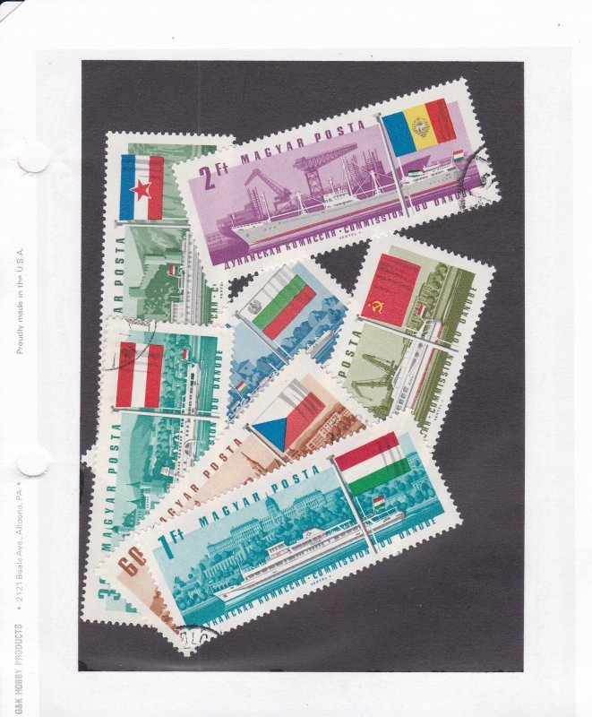 Hungary # 1828-1834, Ships, Used, 1/3 Cat.