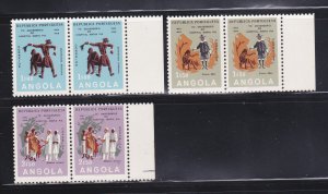 Angola 410-412 Pairs Set MH Doctors (B)