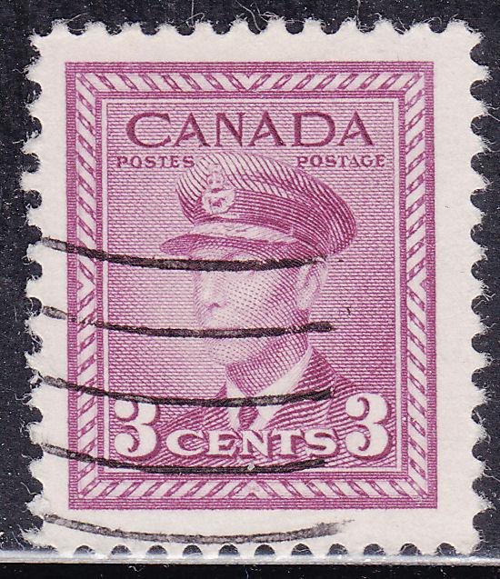 Canada 252 King George VI WWII War 1943