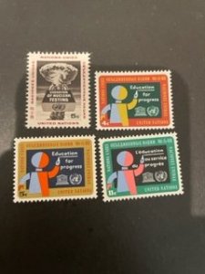 United Nations sc 133-136 MNH