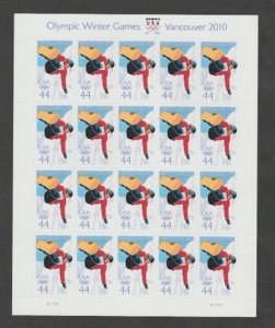 U.S. Scott #4436 Vancouver - Winter Olympic Stamps - Mint NH Sheet - UML Plate