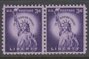 USA Sc#1035 MNH and MH
