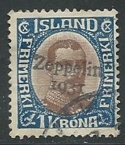 Iceland / Scott # C10 - Used  (**)