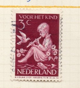 Netherlands 1938 Early Issue Fine Used 3c. NW-159038