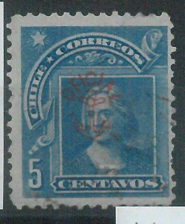 78661 - CHILE - Postal History - STAMP -  Yvert  #  TS service 14 very fine USED