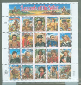 United States #2869 Mint (NH) Souvenir Sheet