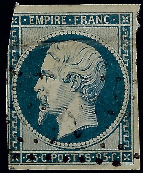 Valuable France #17 Used Fine w/cropping & crease SCV$250...choose the price!