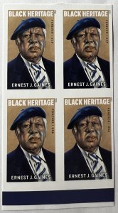 US 5753a Imperf. Block of 4 Black Heritage