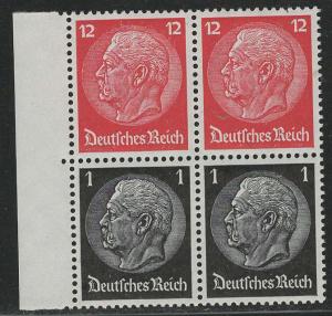 Germany Scott # 422 (2), 415 (2), mint nh, se-tenant, Mi# S149