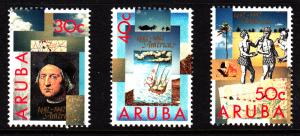 Aruba MNH Scott #83-#85 Set of 3 Discovery of America, 500th ann: Columbus, s...